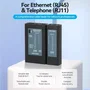 Vention Tester KEFB0 para RJ11-RJ12-RJ45 Negro